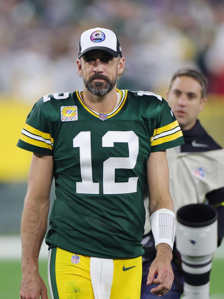 Aaron Rodgers rues Packers' missed chances, pleads for positivity after  London loss to Giants: 'We got to handle adversity a little bit better'