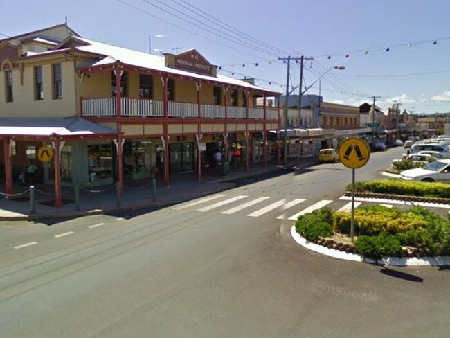 The CBD of Kyogle.