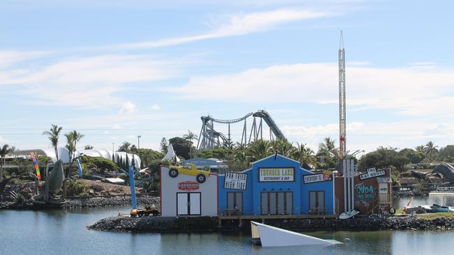 Part of the The New Atlantis site at Sea World on the Gold Coast.