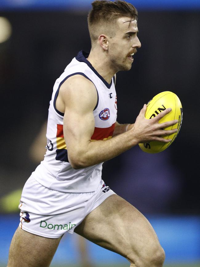 Jordan Gallucci dazzled again against Carlton on Saturday. Picture: AAP Image/Daniel Pockett