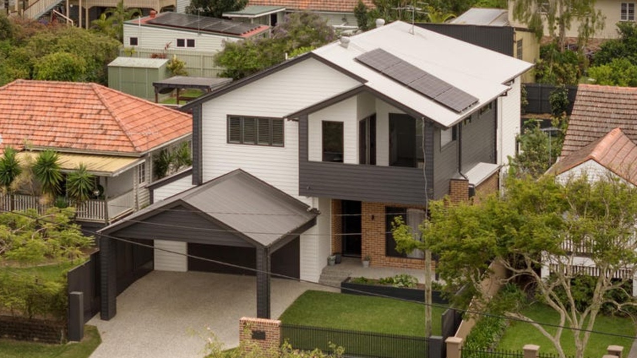 This five-bedroom house with city glimpses at 22 Taabinga St, Wavell Heights, sold in November for $2.7m.