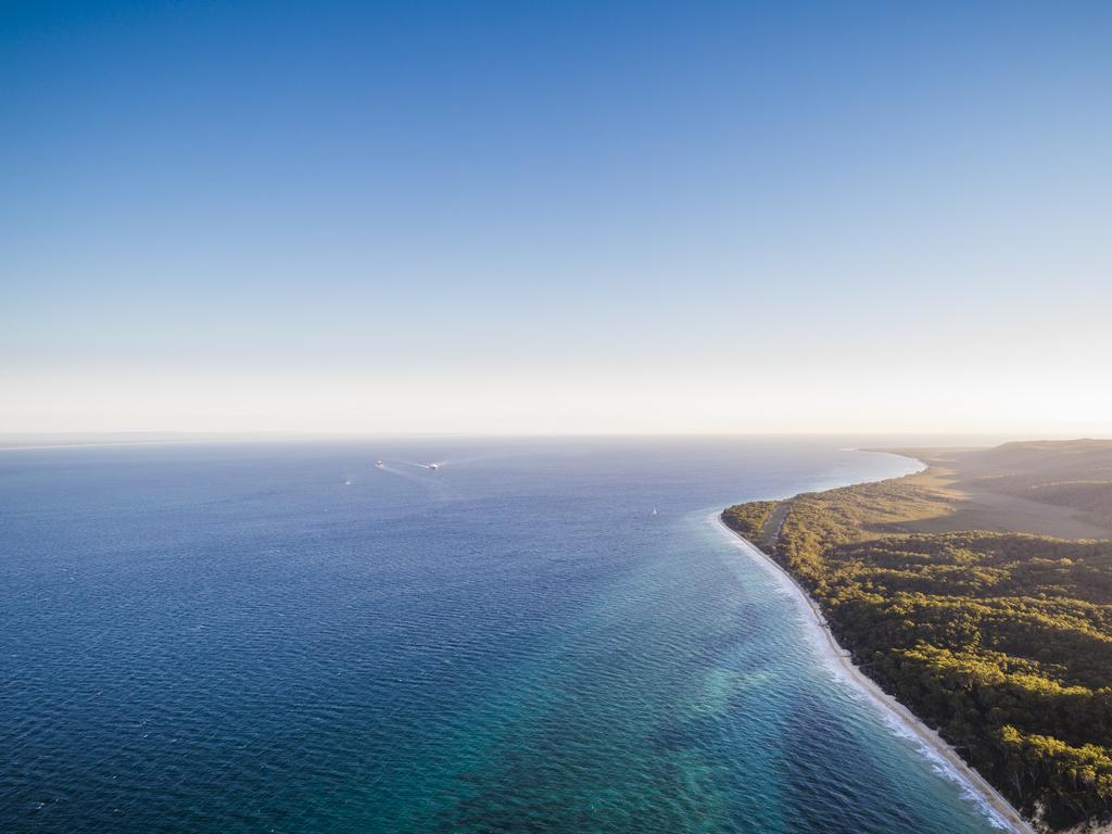 Even a trip to relaxing Moreton Island landed a traveller in trouble.