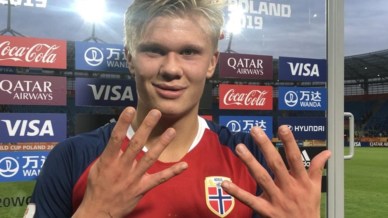 FIFA U20 World Cup: Erling Haland scores nine goals vs Honduras, video,  reaction