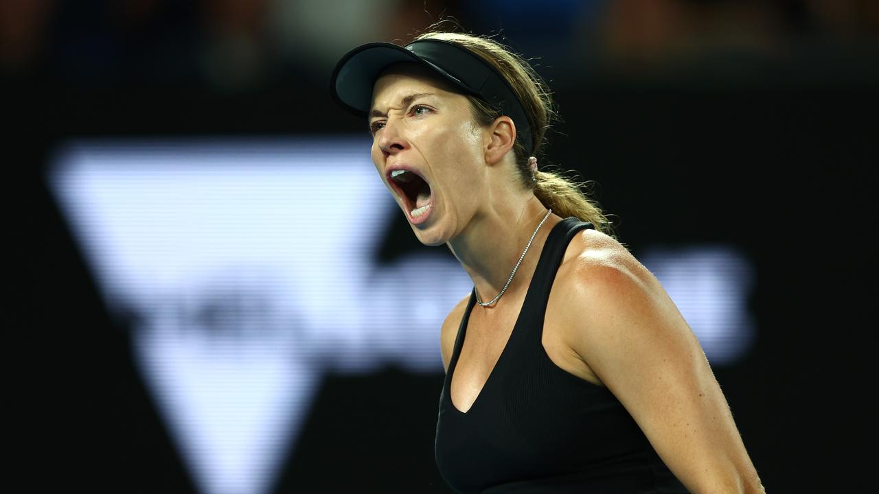 Danielle Collins of United States. Photo by Clive Brunskill/Getty Images