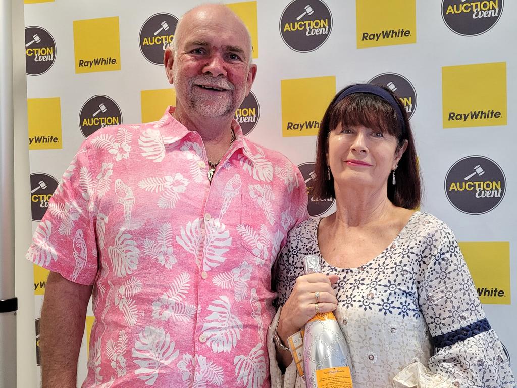 Cliff Fogarty and Marilyn Munro said the champagne would be popped in the carpark. Picture: Matty Holdsworth