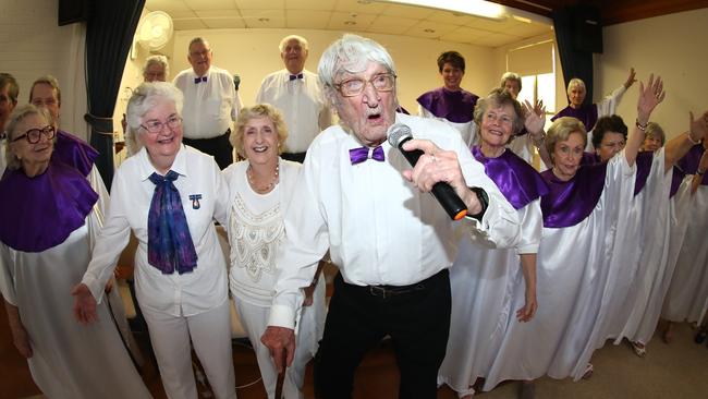 The choir performed for 10 years. Photograph: Jason O'Brien