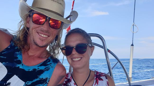 Jake Shepherd and Tamara Ilic are stranded Aussies sailing from Panama to Australia in a desperate attempt to return home.