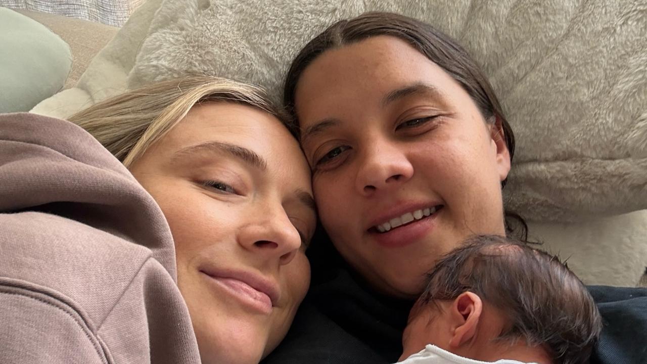 Sam Kerr and Kristie Mewis welcome baby boy