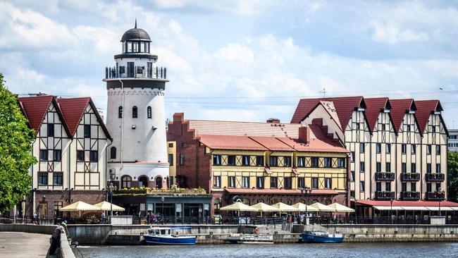 Kaliningrad was a German city until Moscow took control following World War II. Picture: AFP