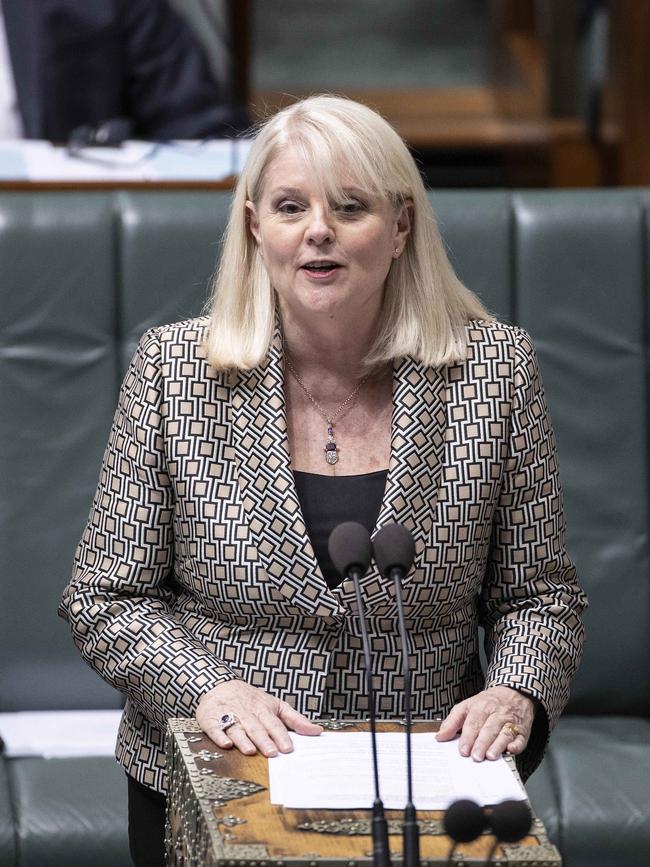 Industry Minister Karen Andrews said a conservative estimate would be 80,000 jobs created by 2030. Picture: NCA NewsWire / Gary Ramage