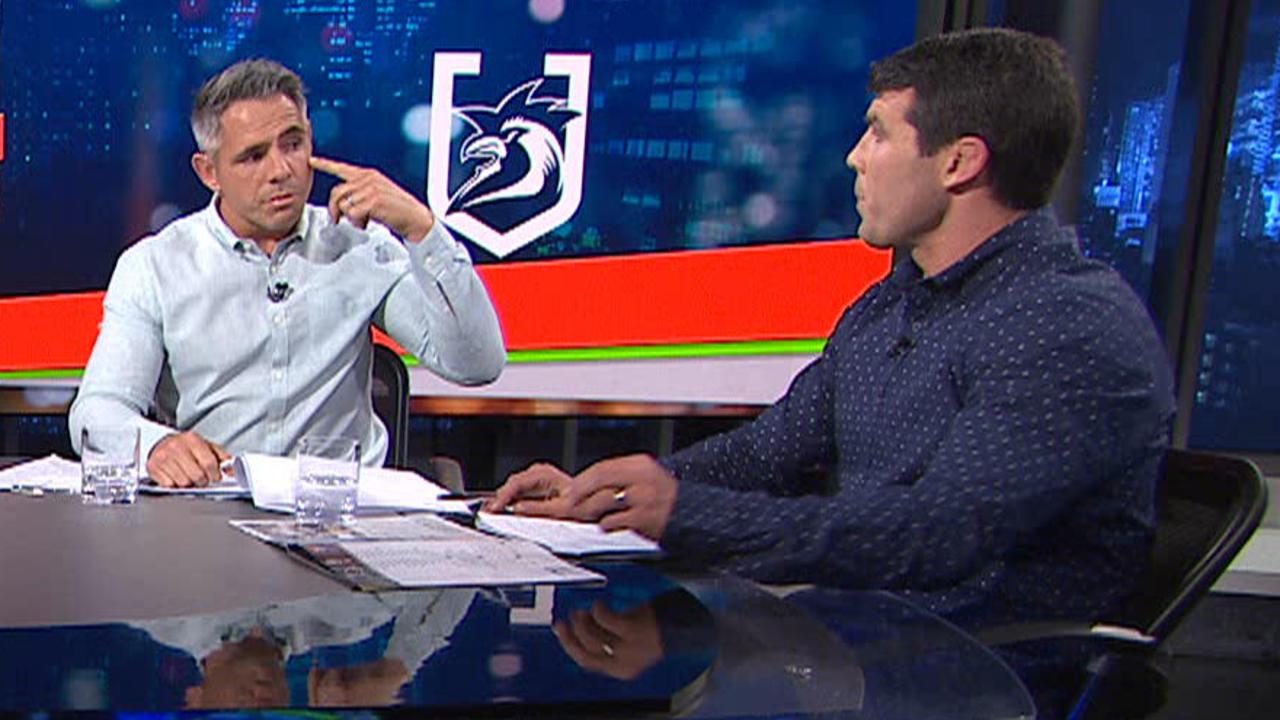 Corey Parker and Michael Ennis clash over the consistency of the match review committee.