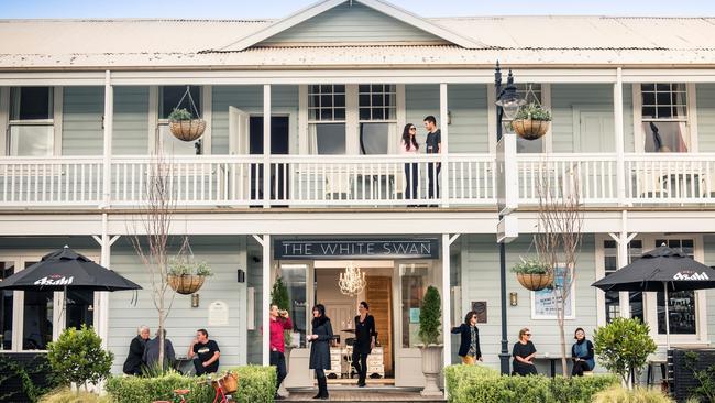 The White Swan hotel in Greytown, New Zealand. Picture: Mike Heydon/JET Productions