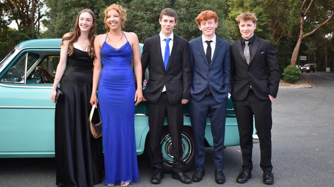 Students at the Good Shepherd Lutheran College formal 2024