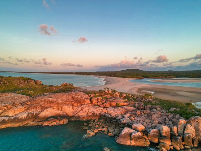 Tropical paradise in East Arnhem LandFind yourself in paradise - East Arnhem Land is beautiful and diverse with remote and rugged coastlines, and white sandy beaches. This vast area of nearly 100,000 sq km of land is one of Australia's last strongholds of traditional Aboriginal culture.Photo - Tourism NTESCAPE 27 March 2022News