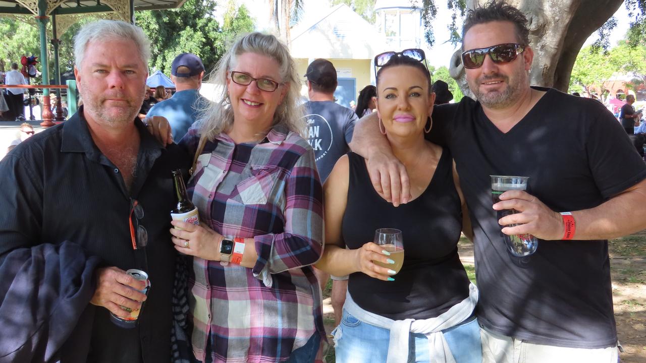 Mick, Julie, Tiffany and Daniel at the Relish Food & Wine Festival.