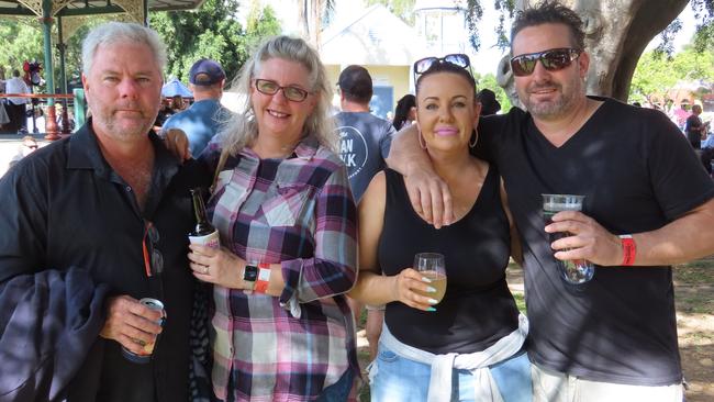 Mick, Julie, Tiffany and Daniel at the Relish Food & Wine Festival.