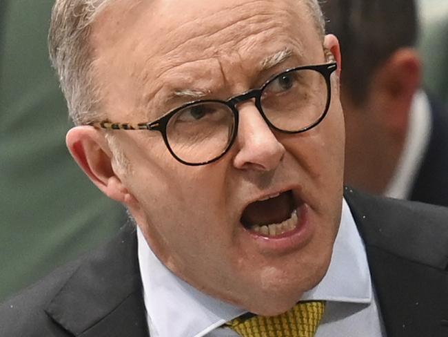 CANBERRA, AUSTRALIA, NewsWire Photos. SEPTEMBER 12, 2023: The Prime Minister, Anthony Albanese during Question Time at Parliament House in Canberra. Picture: NCA NewsWire / Martin Ollman