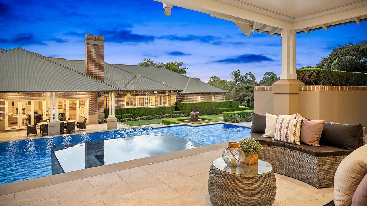 One of the property’s two pools. Picture: Supplied