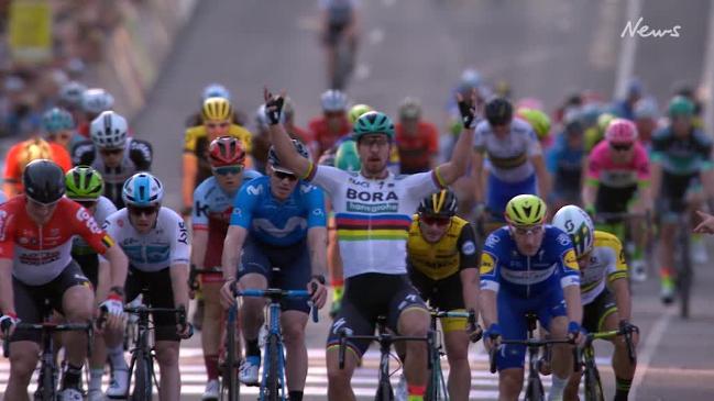 Sagan wins 2018 Tour Down Under People's Choice Classic