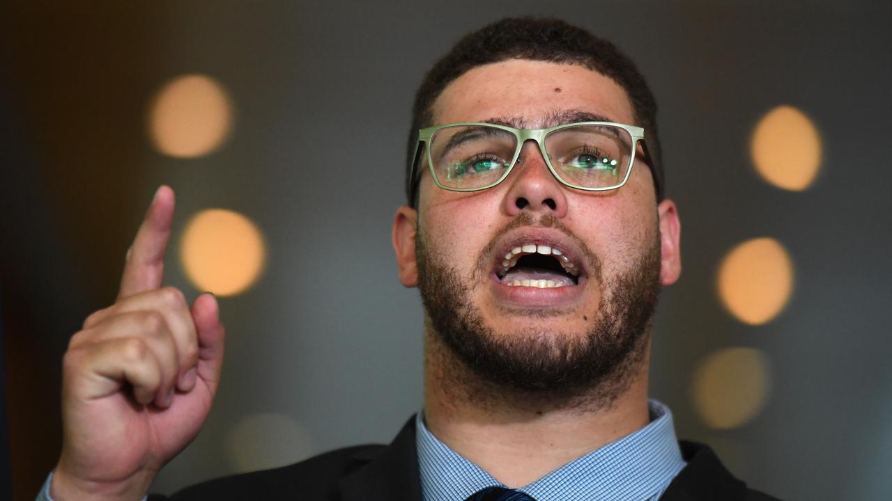 Greens Senator Jordon Steele-John has described the major party politicians as “arsonists”. Picture: Mick Tsikas/AAP