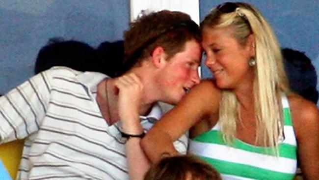 Prince Harry with then girlfriend Chelsy Davy in 2007. Picture; AFP.