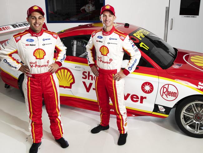 Dick Johnson Racing Supercars.** EMBARGO FOR FRIDAYS PAPERS 6/11 ** Shell V-Power Racing Team announce 2021 driver line up - Anton De Pasquale and Will Davison.Picture: NIGEL HALLETT