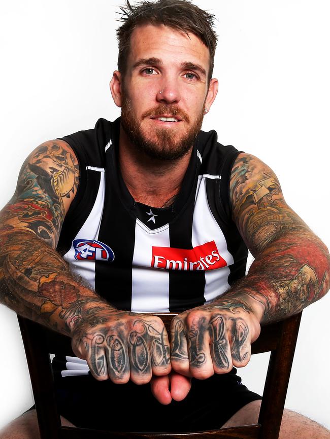 Dane Swan tattoos