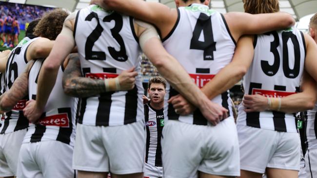 Collingwood has been hit with a shock drug claim. Picture: Will Russell/AFL Photos/via Getty Images