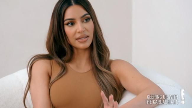 Kim Kardashian on KUWTK