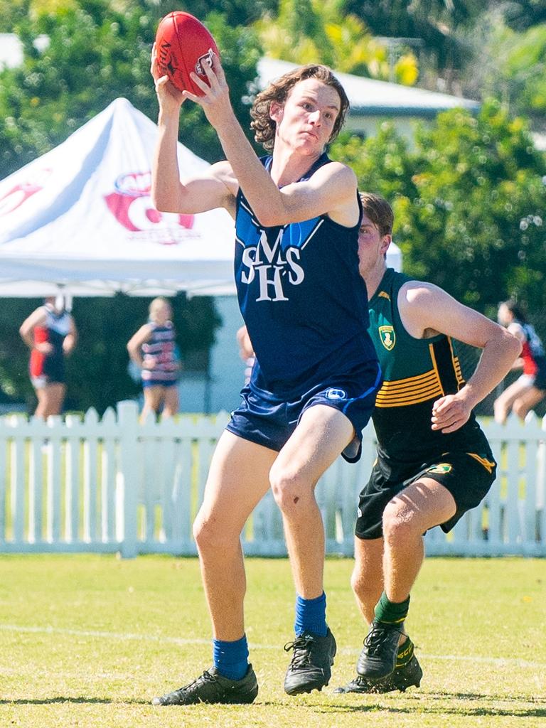 Moranbah State High v Chanel in AFLQ Schools Cup North Queensland ...