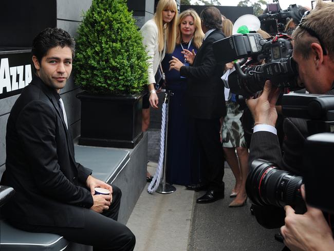 Adrian Grenier was hot property when he visited in 2011.
