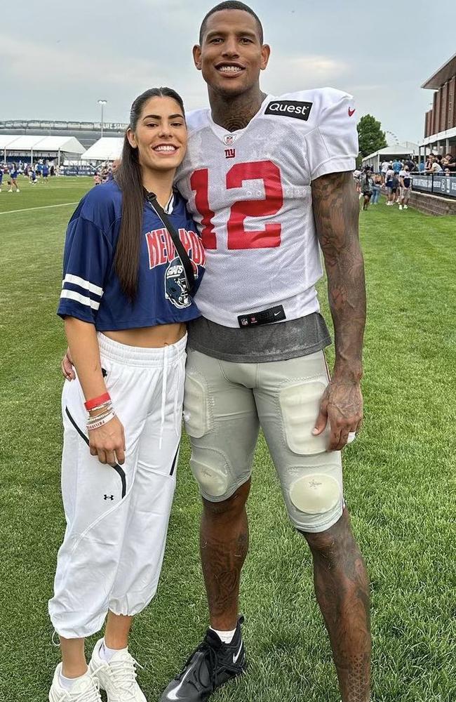 American sports power couple Darren Waller and Kelsey Plum divorce ...