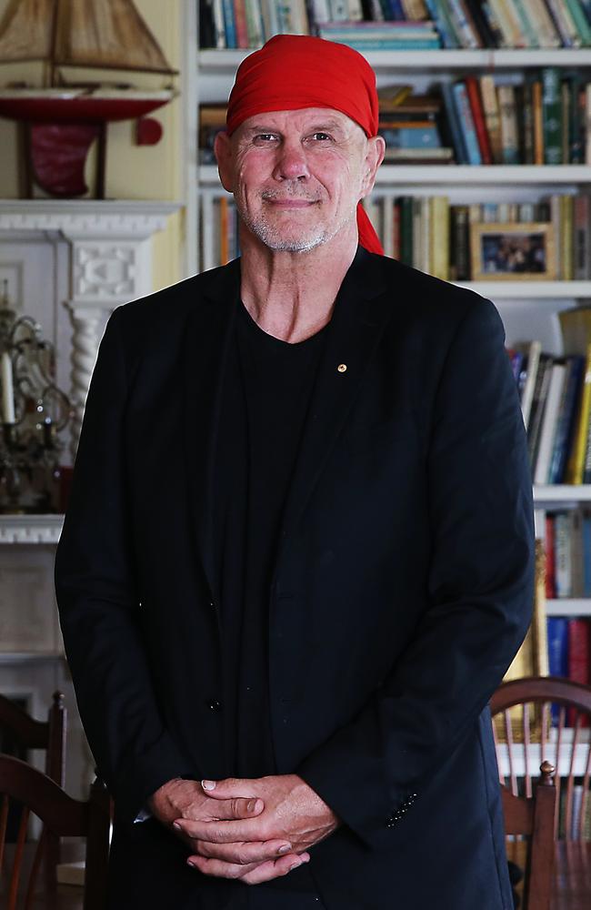 Peter FitzSimons firmly denies the claims, saying the interview was friendly and professional. Picture: Jane Dempster/The Australian