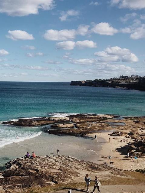 The beach reappears every few years. Picture: Instagram/Mimie Lashiry