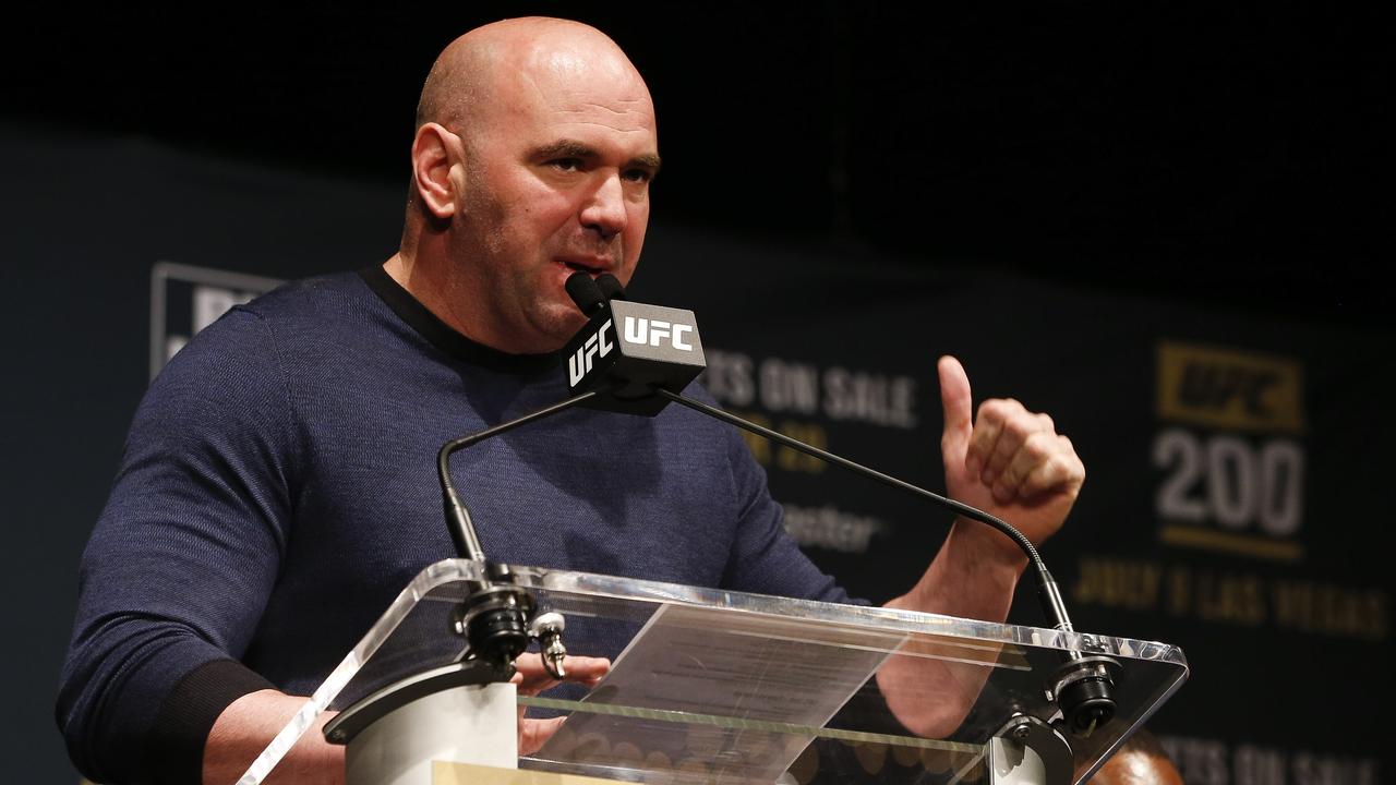 UFC president Dana White isn’t happy.