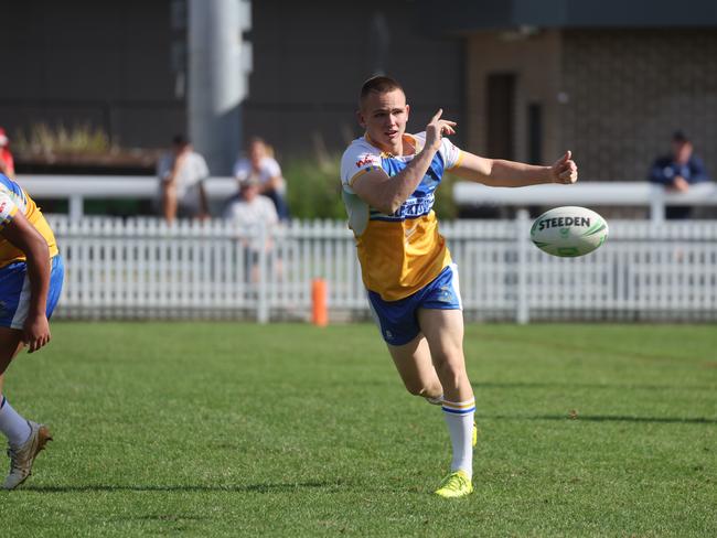Pictured is The Peter Mulholland Cup at Ringrose Park, Wentworthville today. Patrician Brothers Blacktown v Matraville SHS. Picture: Tim Hunter.
