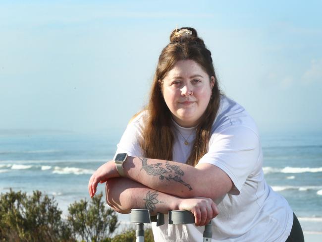 Tess Swift contracted a rare parasite in Thailand and is fundraising to raise money for her medical bill. Picture: Alison Wynd