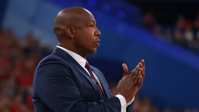 Josh Giddey’s arrival comes after a troubled month for Adelaide 36ers, who parted ways with coach Joey Wright. Picture: Paul Kane/Getty Images