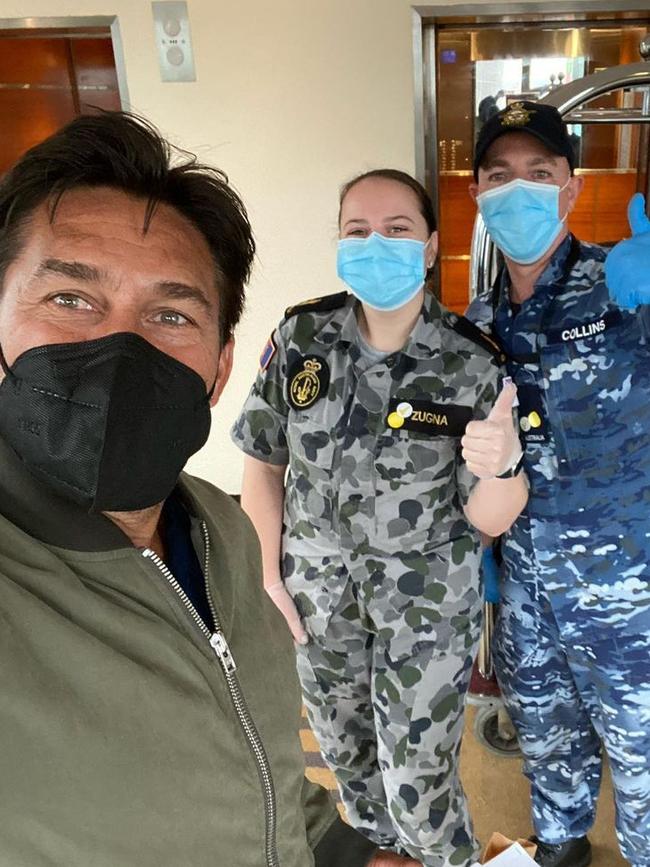 Jamie Durie arrives in Australia after three months abroad for work. Instagram