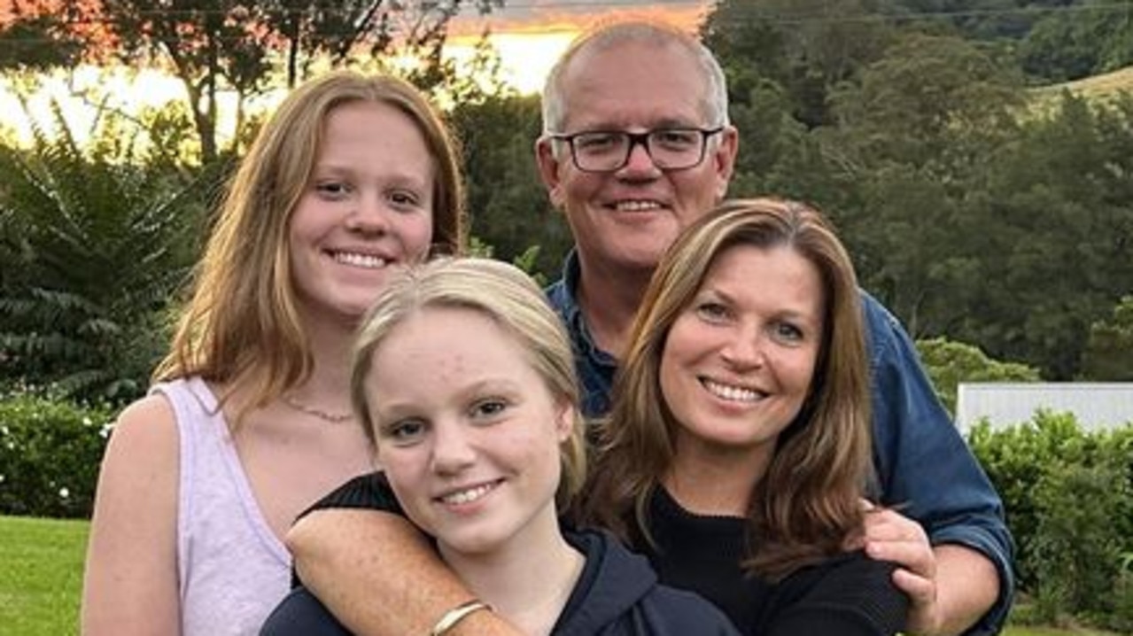 He made the announcement with a picture of his family – wife Jenny and two girls Abbey and Lily.