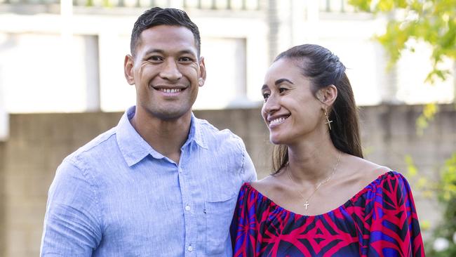 Israel Folau rejected a $1 million peace offering from Rugby Australia. Picture: Hollie Adams/The Australian