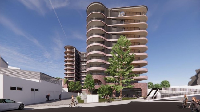 An artist impression of the proposal for 194 Oxford Street Bondi Junction.