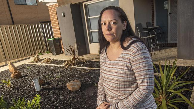 Pregnant mother-of-two Sheree Mueller has applied to access $10,000 of her superannuation early and is frustrated that she has had to wait more than three weeks and hasn't yet received her money. Picture: Rob Leeson