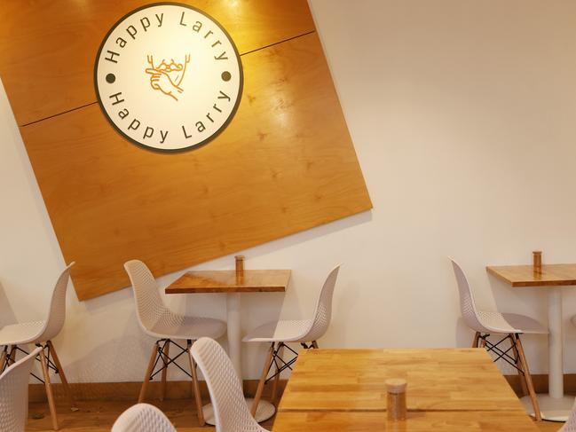 The welcoming interior at the Happy Larry sandwich deli which recently opened in Hobart. Picture: Nikki Davis-Jones
