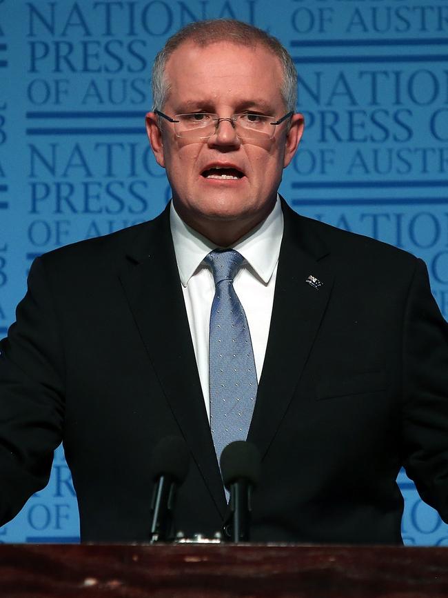 Treasurer Scott Morrison. Picture: KYM SMITH