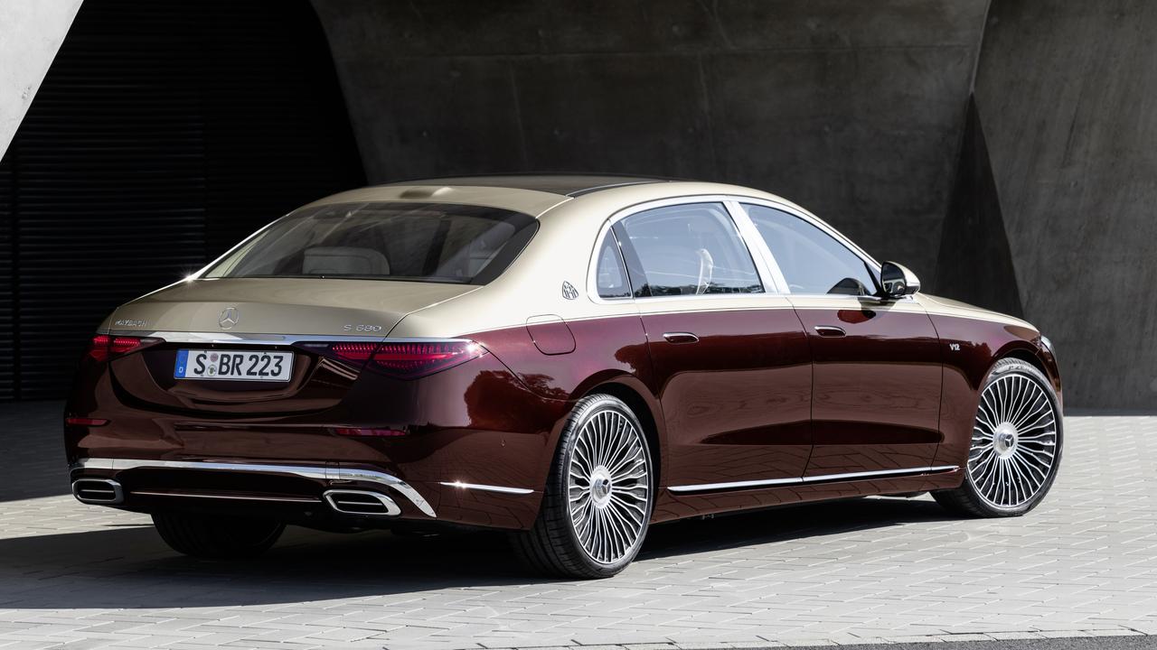 Ride in style with silver goblets for Mercedes Maybach S-class