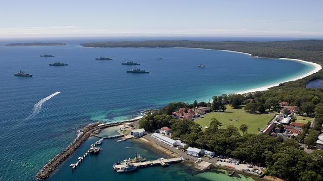 The Royal Australian Navy’s officer training college, HMAS Creswell, at Jervis Bay. Picture: Department Defence