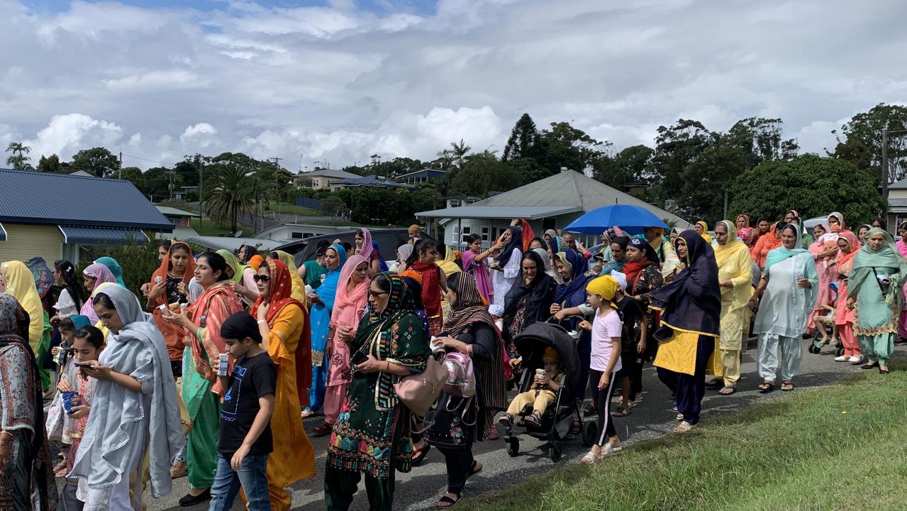 Sikh new year 2022 celebrated at Woolgoolga on 12 April 2022. Photo: Matt Gazy