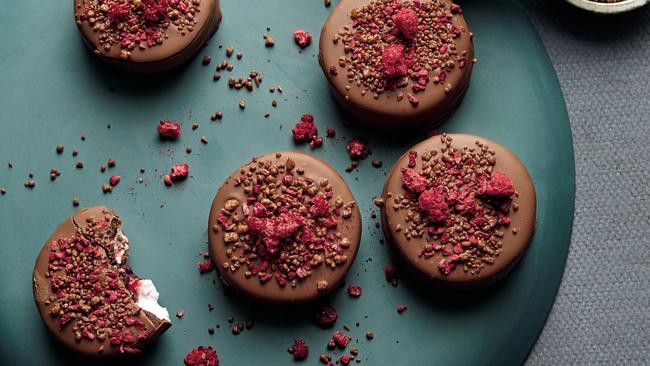 Here are all the tips and tricks to produce a heart-y meal this Valentine’s Day. Picture: Lamingtons and Lemon Tart by Darren Purchese