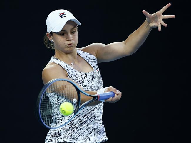 Barty was at her dominant best, leaving her opponent with no hope. Picture: Getty Images